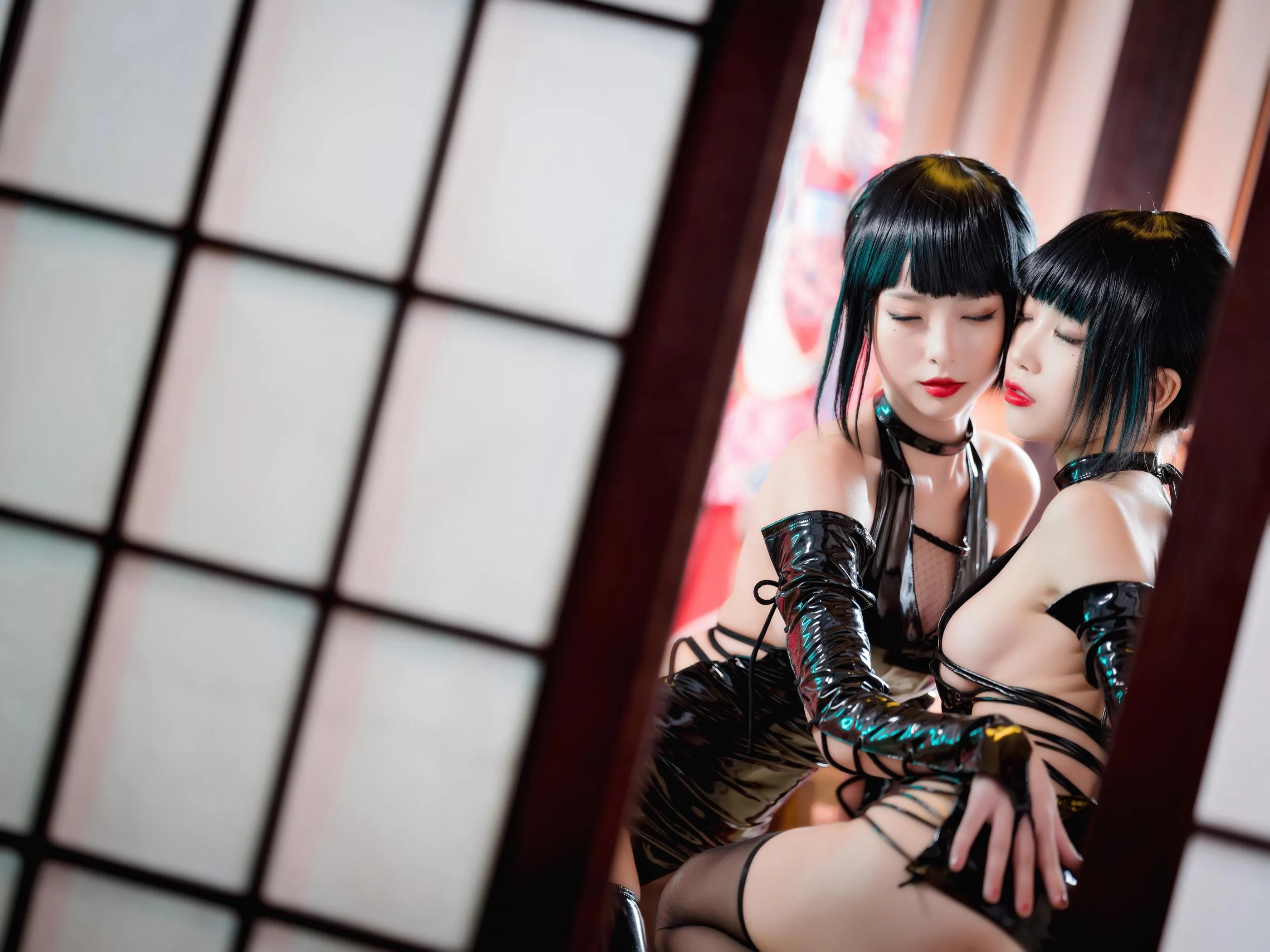 水淼Aqua – NO.16 清水 忍者双人 [31P]插图9